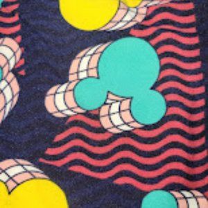 NWT OS Lularoe Leggings 3D Mickey Heads